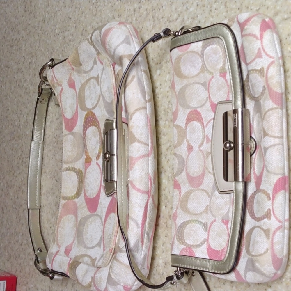 Coach Large and Small Matching Handbags